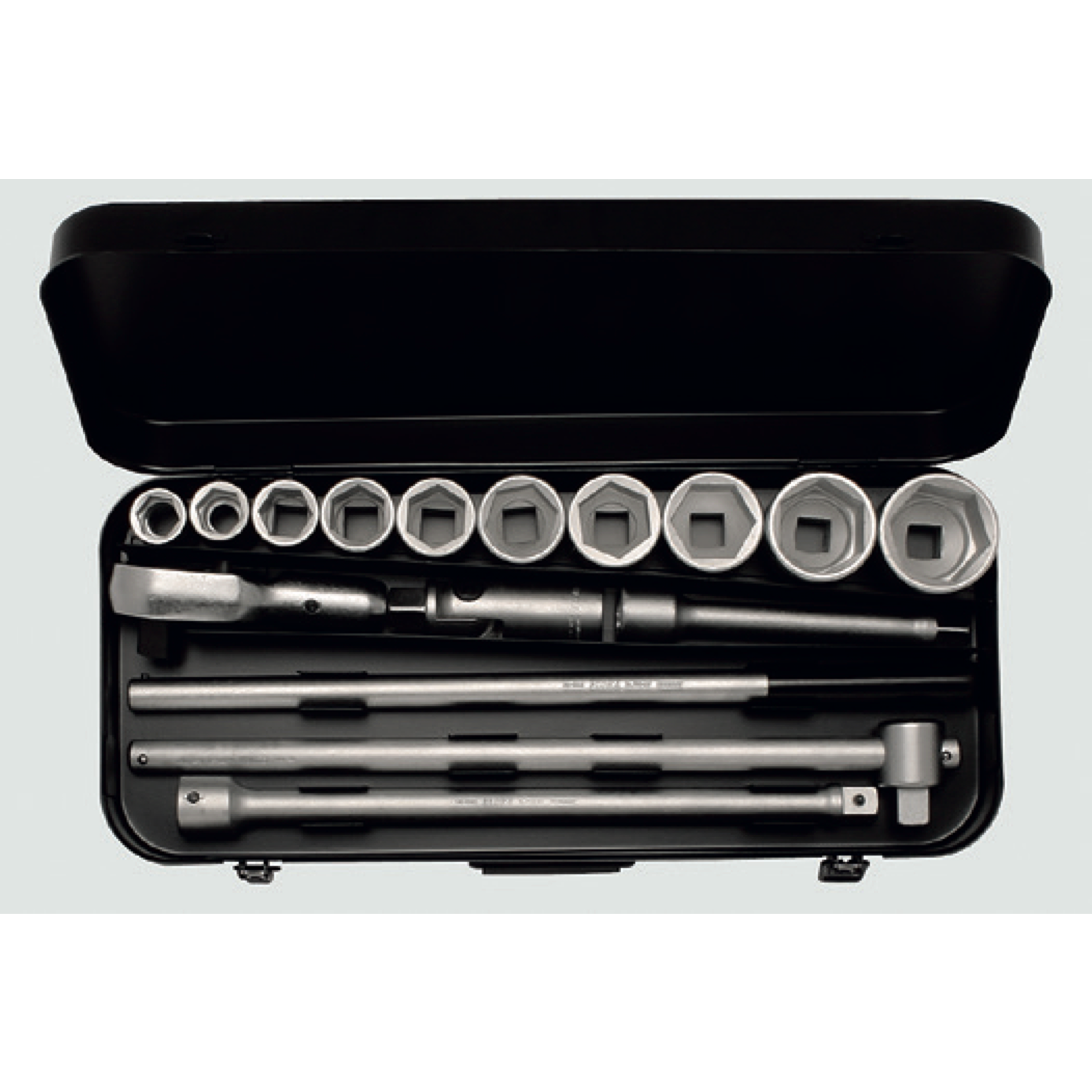 ELORA 771-S10 KM 3/4" Hexagon Socket Set Metric 16Pcs - Premium 3/4" Hexagon Socket Set Metric from ELORA - Shop now at Yew Aik.