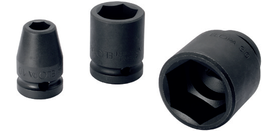 ELORA 790 1/2" Impact Socket Hexagon Metric (ELORA Tools) - Premium 1/2" Impact Socket from ELORA - Shop now at Yew Aik.