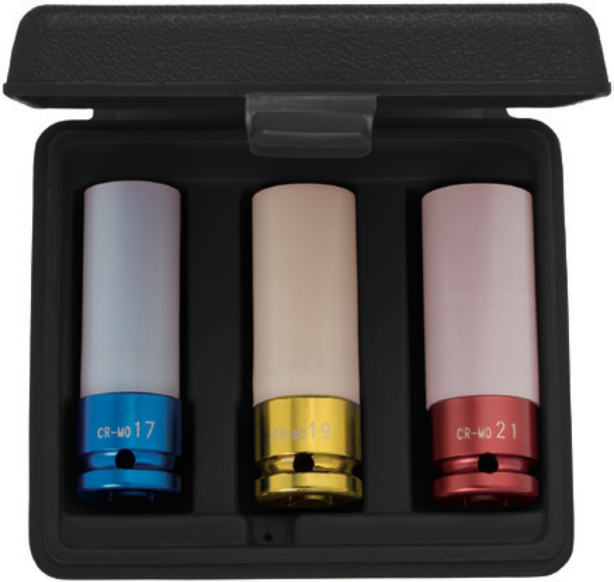 ELORA 790 LTPS3 1/2" Impact Socket Set Hexagon (ELORA Tools) - Premium 1/2" Impact Socket Set from ELORA - Shop now at Yew Aik.