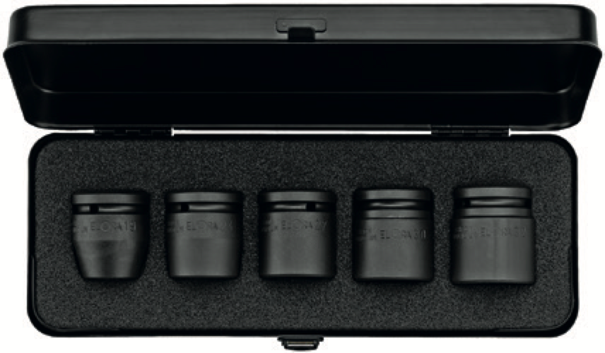 ELORA 791 S5A 3/4" Impact Socket Set Inches (ELORA Tools) - Premium 3/4" Impact Socket Set from ELORA - Shop now at Yew Aik.