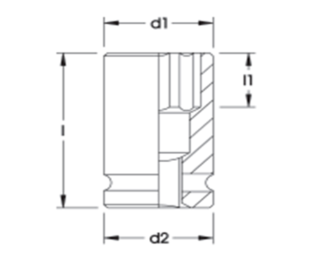 ELORA 796-E 1/4" Impact Socket (ELORA Tools) - Premium 1/4" Impact Socket from ELORA - Shop now at Yew Aik.