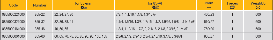 ELORA 855-60 Tommy Bar Tube (ELORA Tools) - Premium Tommy Bar from ELORA - Shop now at Yew Aik.