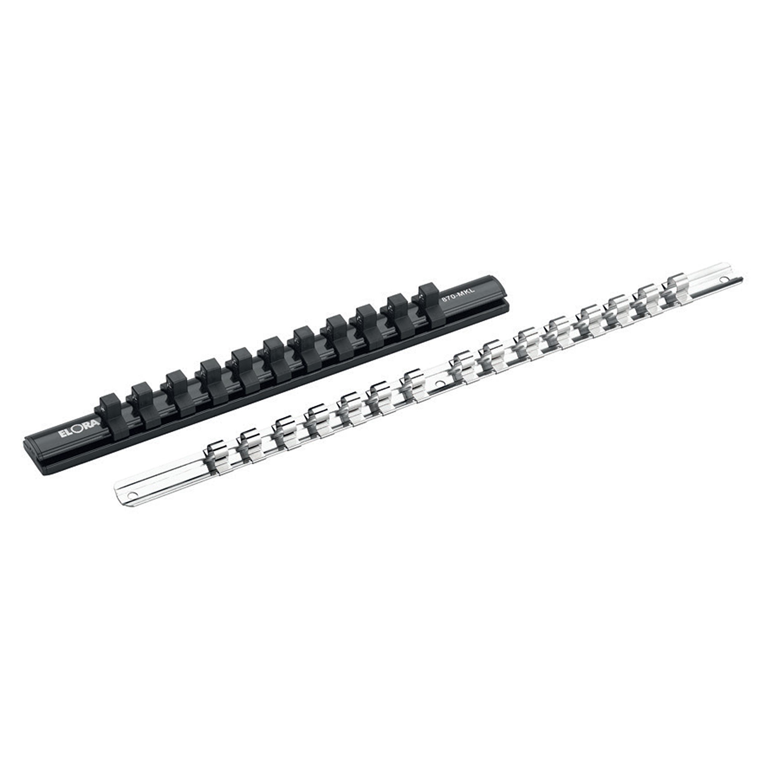 ELORA 870-MKL 3/8" Socket Rail 11 Shiftable Socket Clips - Premium 3/8" Socket Rail from ELORA - Shop now at Yew Aik.
