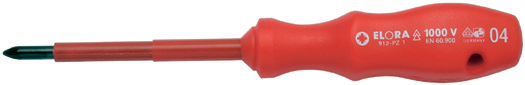 ELORA 912PZ VDE Screwdriver (ELORA Tools) - Premium VDE Screwdriver from ELORA - Shop now at Yew Aik.