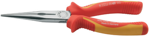 ELORA 935-45 VDE Snipe Nose Plier With Handle Insulation - Premium Snipe Nose from ELORA - Shop now at Yew Aik.