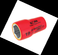 ELORA 969 3/8" Hexagon Socket (ELORA Tools) - Premium 3/8" Hexagon Socket from ELORA - Shop now at Yew Aik.