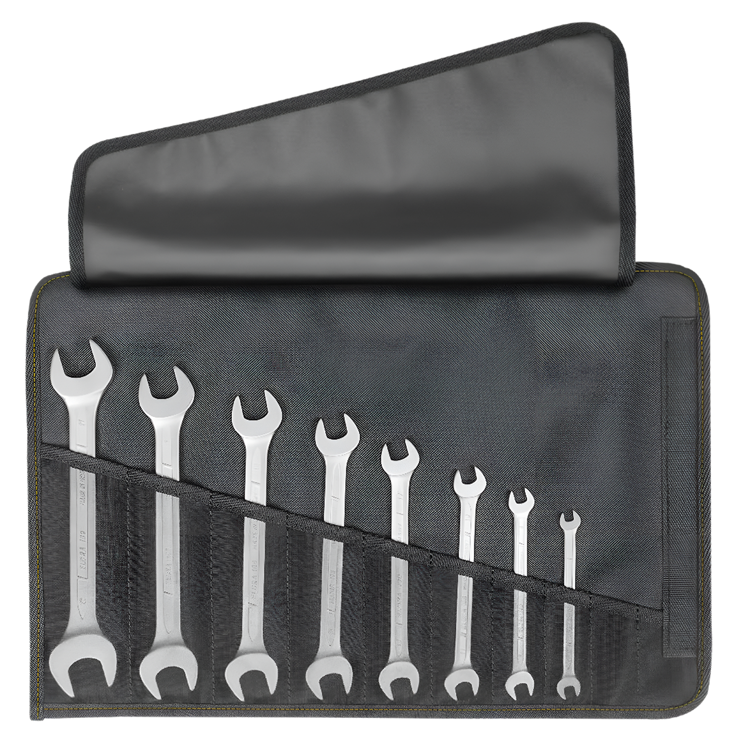 ELORA JUBI 100-S8 Spanner Set Roll Up Bag 8Pcs (ELORA TOOLS) - Yew Aik (S) Pte Ltd