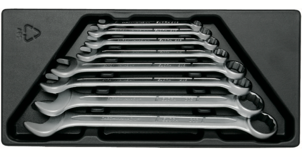 ELORA MS-6 Module-Combination Spanners, Bent (ELORA Tools) - Premium Combination Spanners, Bent from ELORA - Shop now at Yew Aik.