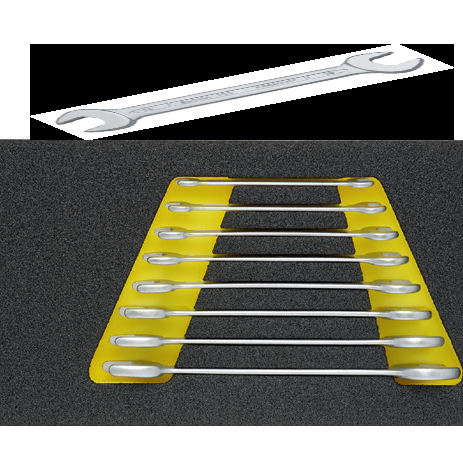 ELORA OMS-15 Module Double Open Ended Spanner (ELORA Tools) - Premium Double Open Ended Spanner from ELORA - Shop now at Yew Aik.