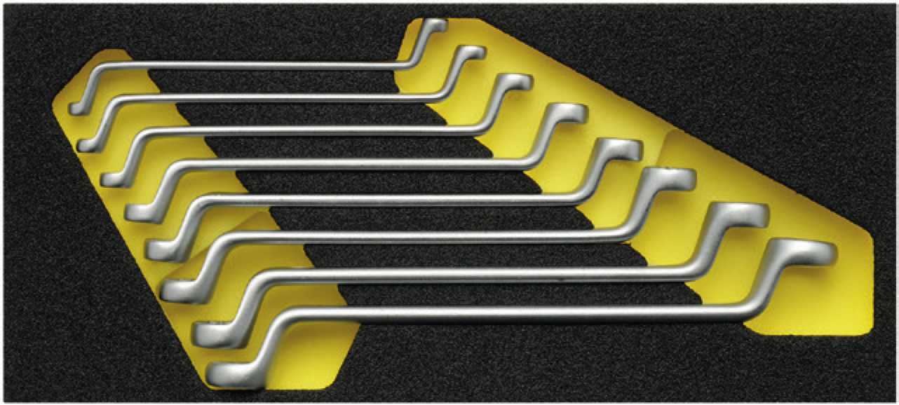 ELORA OMS-19 Module Double Ended Ring Spanner (ELORA Tools) - Premium Double Ended Ring Spanner from ELORA - Shop now at Yew Aik.