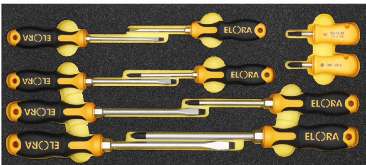 ELORA OMS-36 Module 2c Quatrolit Screwdriver (ELORA Tools) - Premium Quatrolit Screwdriver from ELORA - Shop now at Yew Aik.