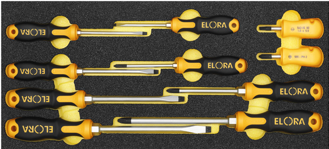 ELORA OMS-37 Module 2c Quatrolit Screwdriver (ELORA Tools) - Premium Quatrolit Screwdriver from ELORA - Shop now at Yew Aik.