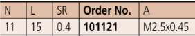 MITUTOYO 101121 Contact Point: Needle 15mm - Premium Contact Point from MITUTOYO - Shop now at Yew Aik.