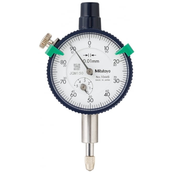 MITUTOYO 1044S-01 5mm Metric-Series1 Dial Indicator 3/8” DIA - Premium Dial Indicator 3/8” from MITUTOYO - Shop now at Yew Aik.