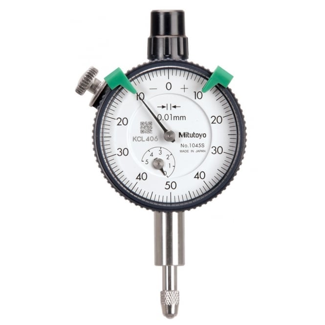 MITUTOYO 1045S-01 5mm Metric-Series1 Dial Indicator 3/8” DIA - Premium Dial Indicator 3/8” from MITUTOYO - Shop now at Yew Aik.