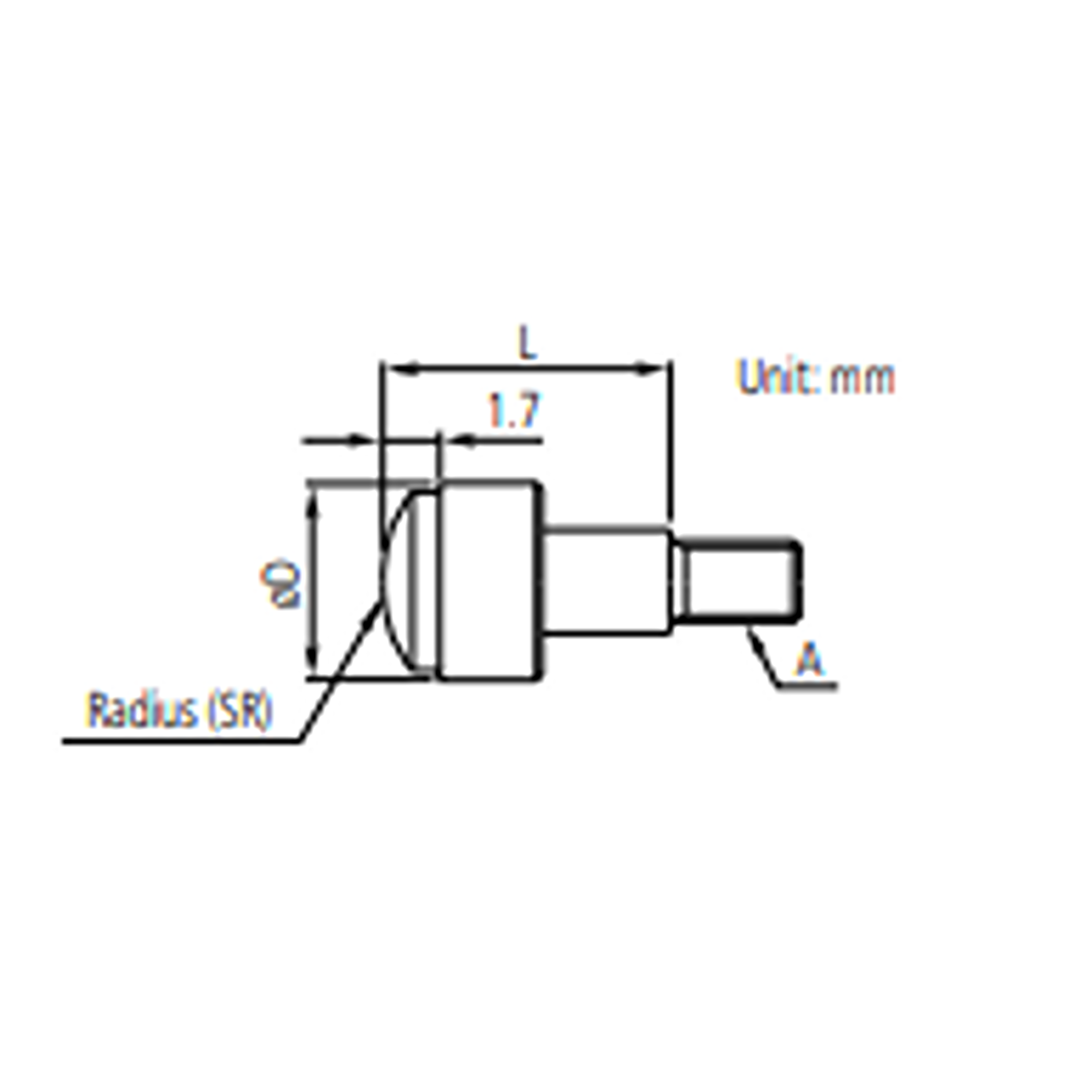 MITUTOYO 1200 Accessory Linear Gages Spherical Point Carbide - Premium Spherical Point from MITUTOYO - Shop now at Yew Aik.