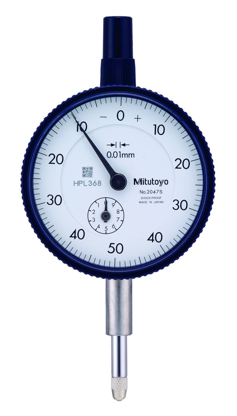 MITUTOYO 2047S-11 10mm Metric-Series2 Dial Indicator 3/8” DIA - Premium Dial Indicator 3/8” from MITUTOYO - Shop now at Yew Aik.