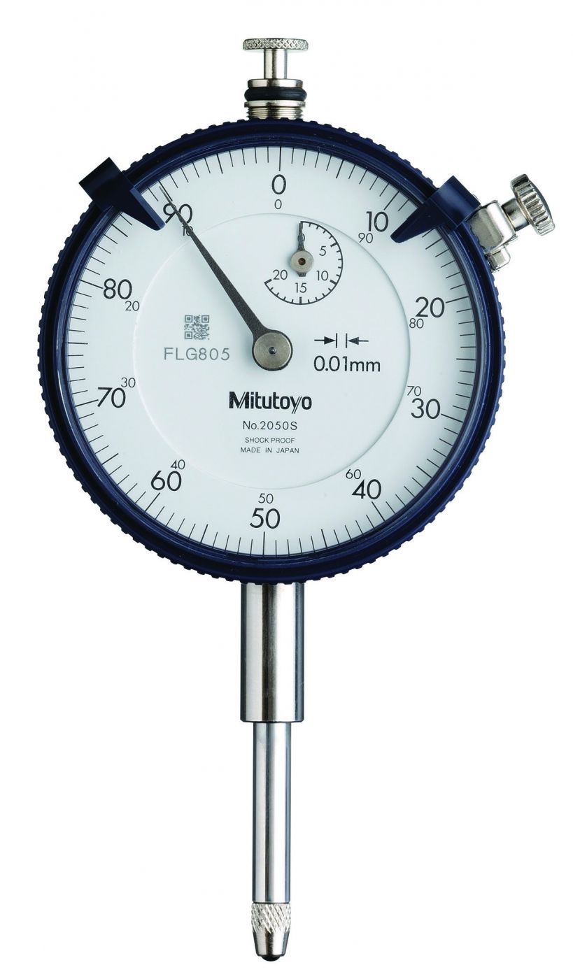 MITUTOYO 2050S-01 20mm Metric-Series2 Dial Indicator 3/8” DIA - Premium Dial Indicator 3/8” from MITUTOYO - Shop now at Yew Aik.