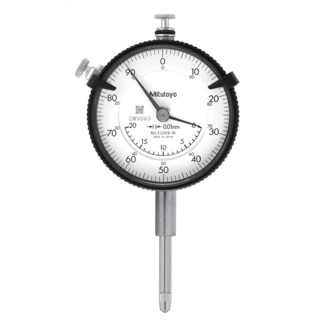 MITUTOYO 2320S-10 20mm Dial Indicator - Long Stroke Type Metric - Premium Dial Indicator from MITUTOYO - Shop now at Yew Aik.