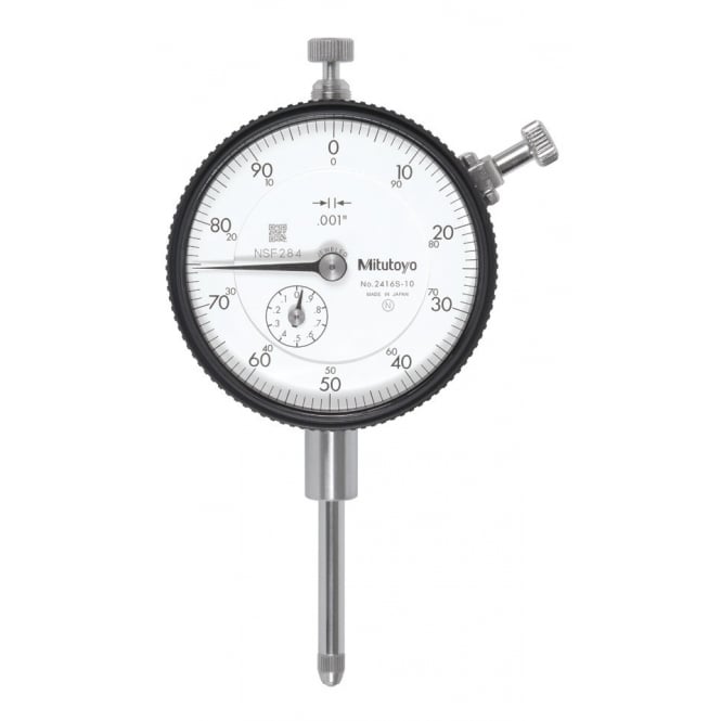 MITUTOYO 2416S-10 1” (.1”) Dial Indicator Long Stroke Inches - Premium Dial Indicator from MITUTOYO - Shop now at Yew Aik.