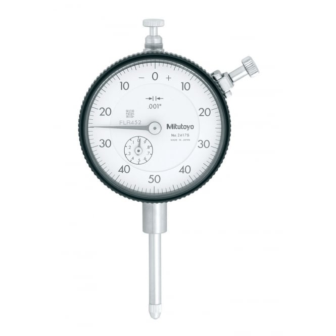MITUTOYO 2417S 1” (.1”) Dial Indicator - Long Stroke Inches - Premium Dial Indicator from MITUTOYO - Shop now at Yew Aik.
