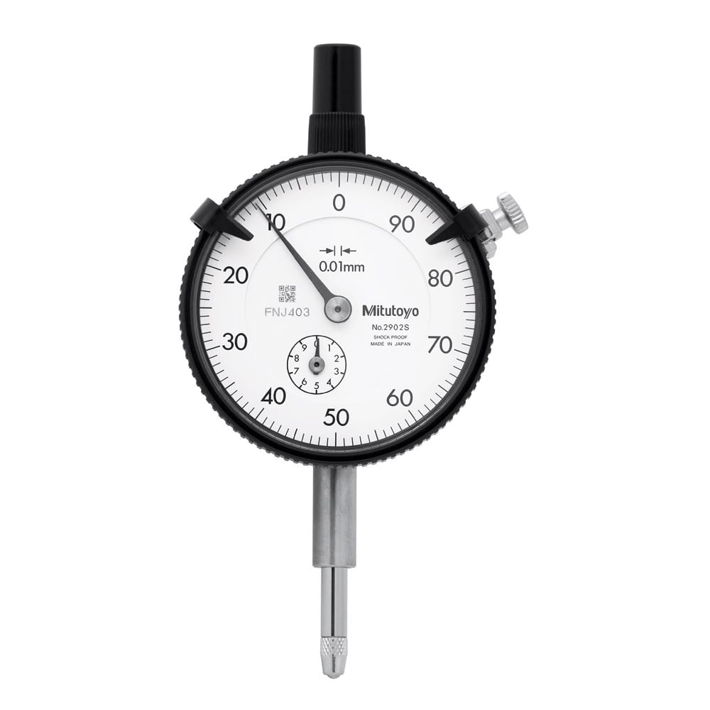 MITUTOYO 2902S-01 10mm Metric-Series2 Dial Indicator 3/8” DIA - Premium Dial Indicator 3/8” from MITUTOYO - Shop now at Yew Aik.