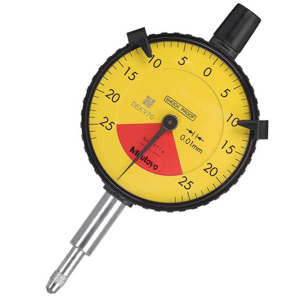 MITUTOYO 2971 0.5mm One Revolution Dial Indicator Flat Back - Premium 0.5mm One Revolution Dial Indicator Flat Back from MITUTOYO - Shop now at Yew Aik.