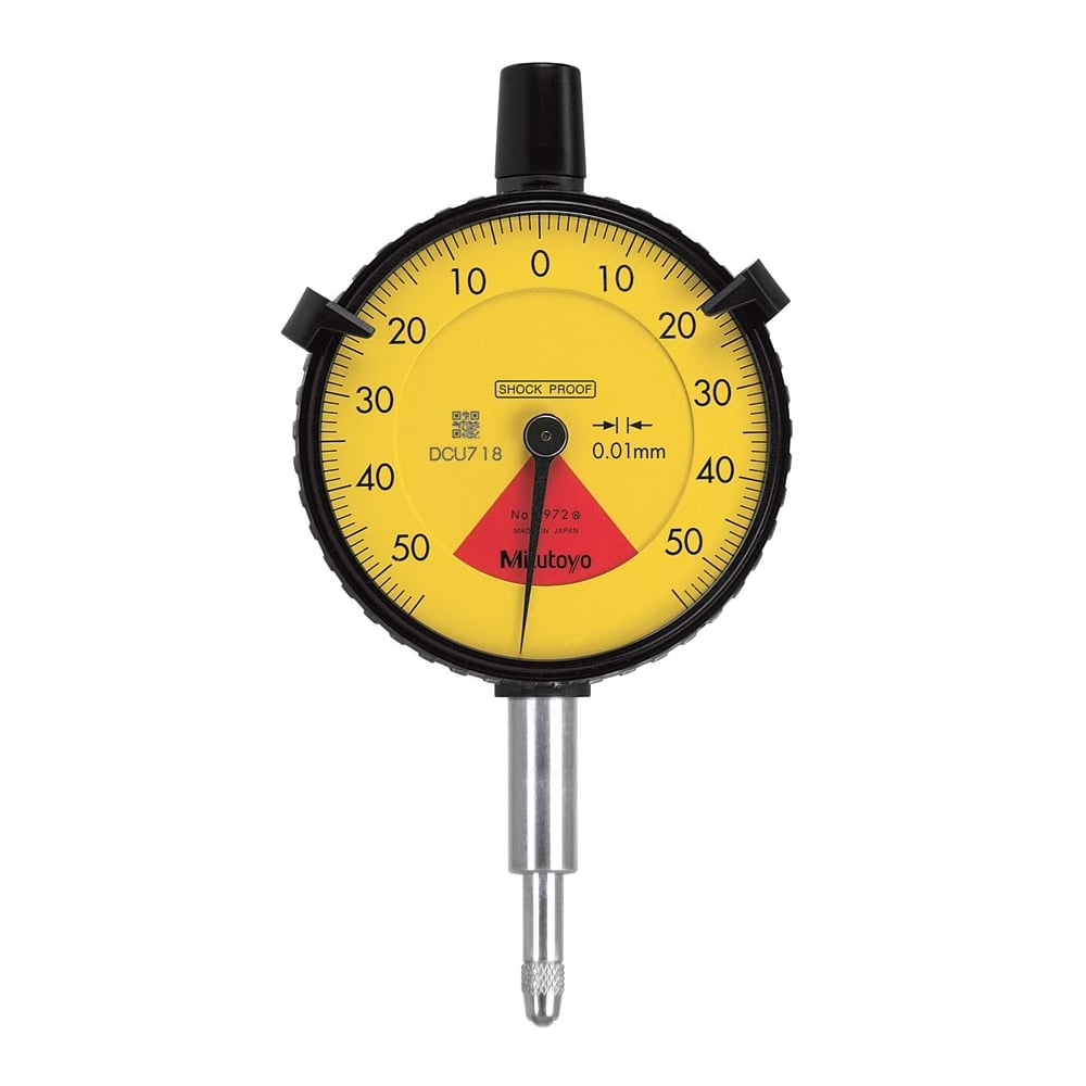 MITUTOYO 2972 1mm One Revolution Dial Indicator Flat Back Metric - Premium 1mm One Revolution Dial Indicator Flat Back from MITUTOYO - Shop now at Yew Aik.
