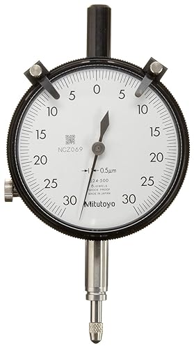 MITUTOYO 524-500 Hicator Dial Indicator ±0.03mm, Metric - Premium Hicator from MITUTOYO - Shop now at Yew Aik.