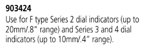 MITUTOYO 903424 Spindle Lifting Lever for F type Series 2,3 and 4 - Premium Lifting Lever from MITUTOYO - Shop now at Yew Aik.