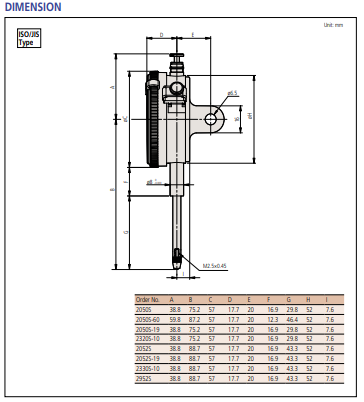 MITUTOYO Long Stroke Type (MITUTOYO Tools) - Premium Long Stroke Type from MITUTOYO - Shop now at Yew Aik.