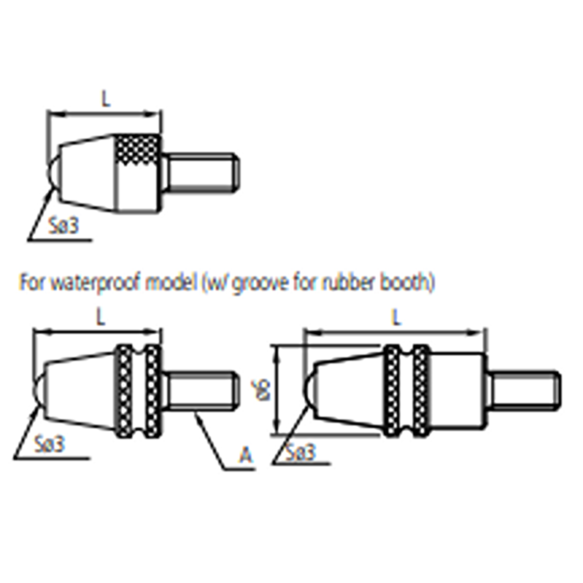MITUTOYO Optional Accessory - Ball Point (MITUTOYO Tools) - Premium Ball Point from MITUTOYO - Shop now at Yew Aik.
