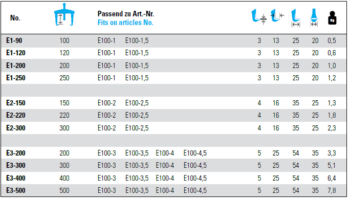 NEXUS E 2-Arm Puller Legs Easy-Fix Pair - Premium 2-Arm Puller Legs from NEXUS - Shop now at Yew Aik.