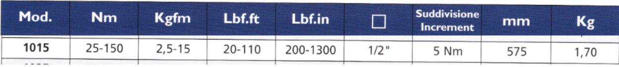 TECNOGI 1015 Mechanical Torque Wrench 5 Nm (TECNOGI Tools) - Premium Mechanical Torque Wrench from TECNOGI - Shop now at Yew Aik.