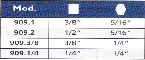 TECNOGI 909 Bit Holder For Torque Wrench (TECNOGI Tools) - Premium Bit Holder from TECNOGI - Shop now at Yew Aik.