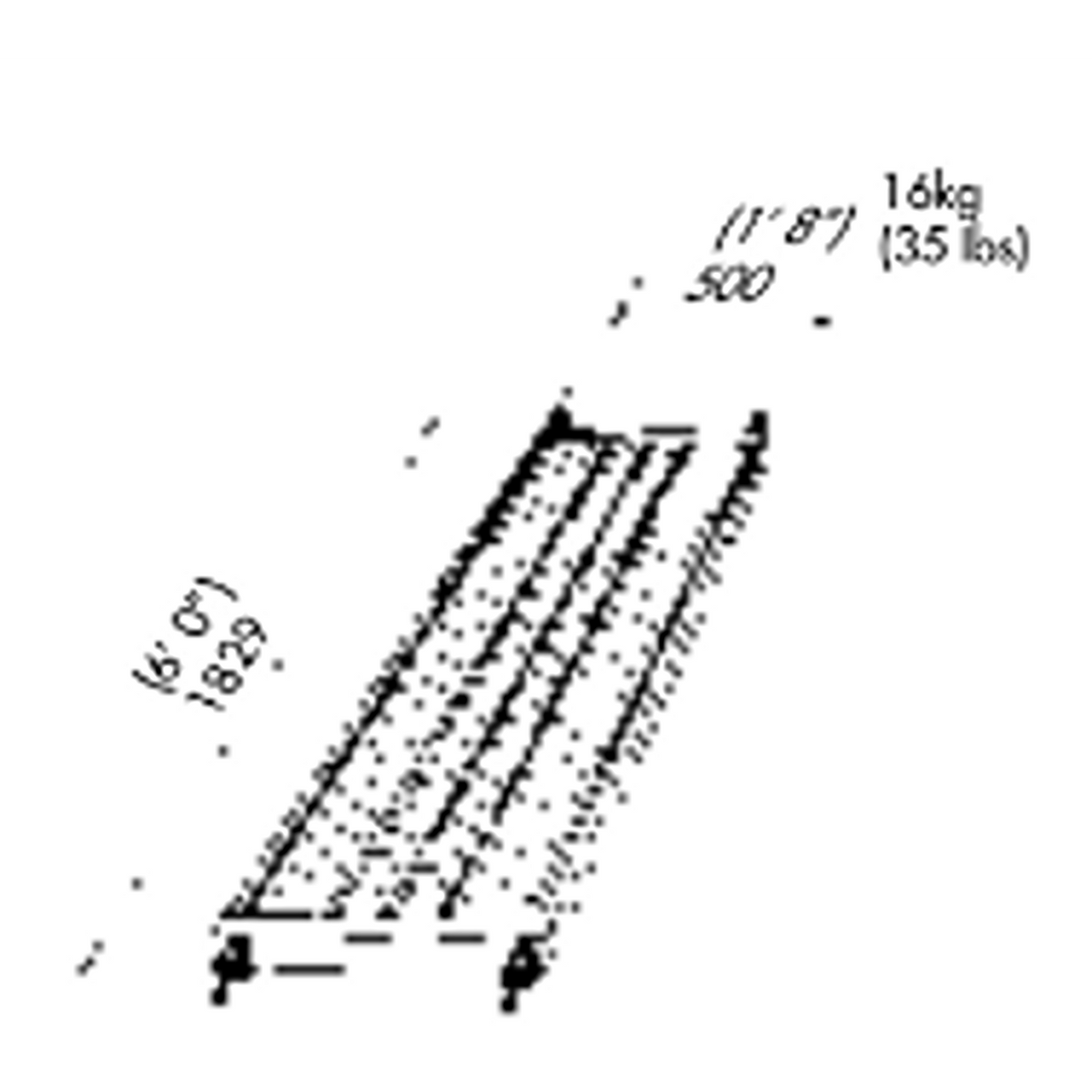 YEW AIK 21057 Steel Platform Plank LC-1 (YEW AIK Tools) - Premium Steel Platform Plank from YEW AIK - Shop now at Yew Aik.