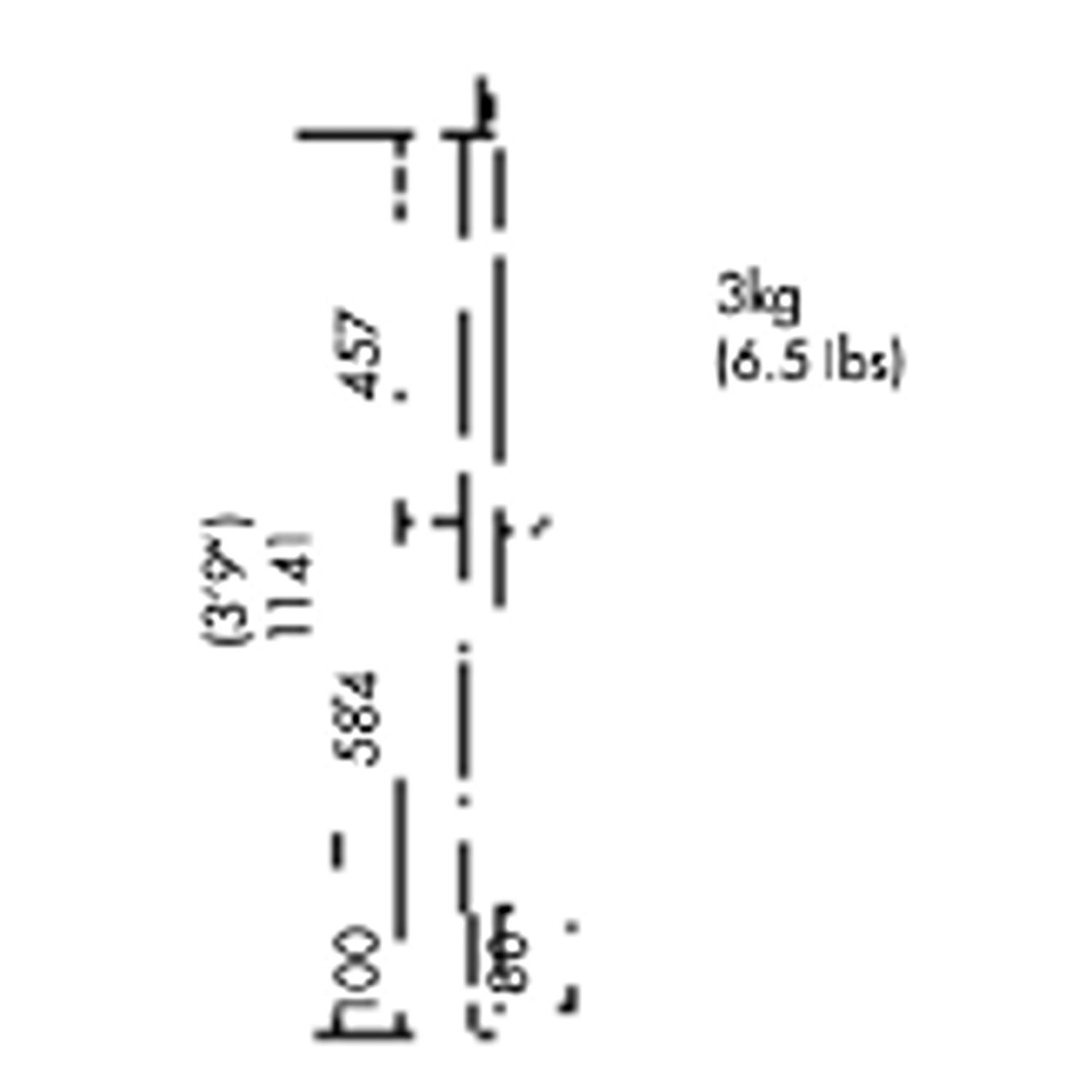 YEW AIK 21062 Handrail Post IC-1 (YEW AIK Tools) - Premium Handrail Post from YEW AIK - Shop now at Yew Aik.