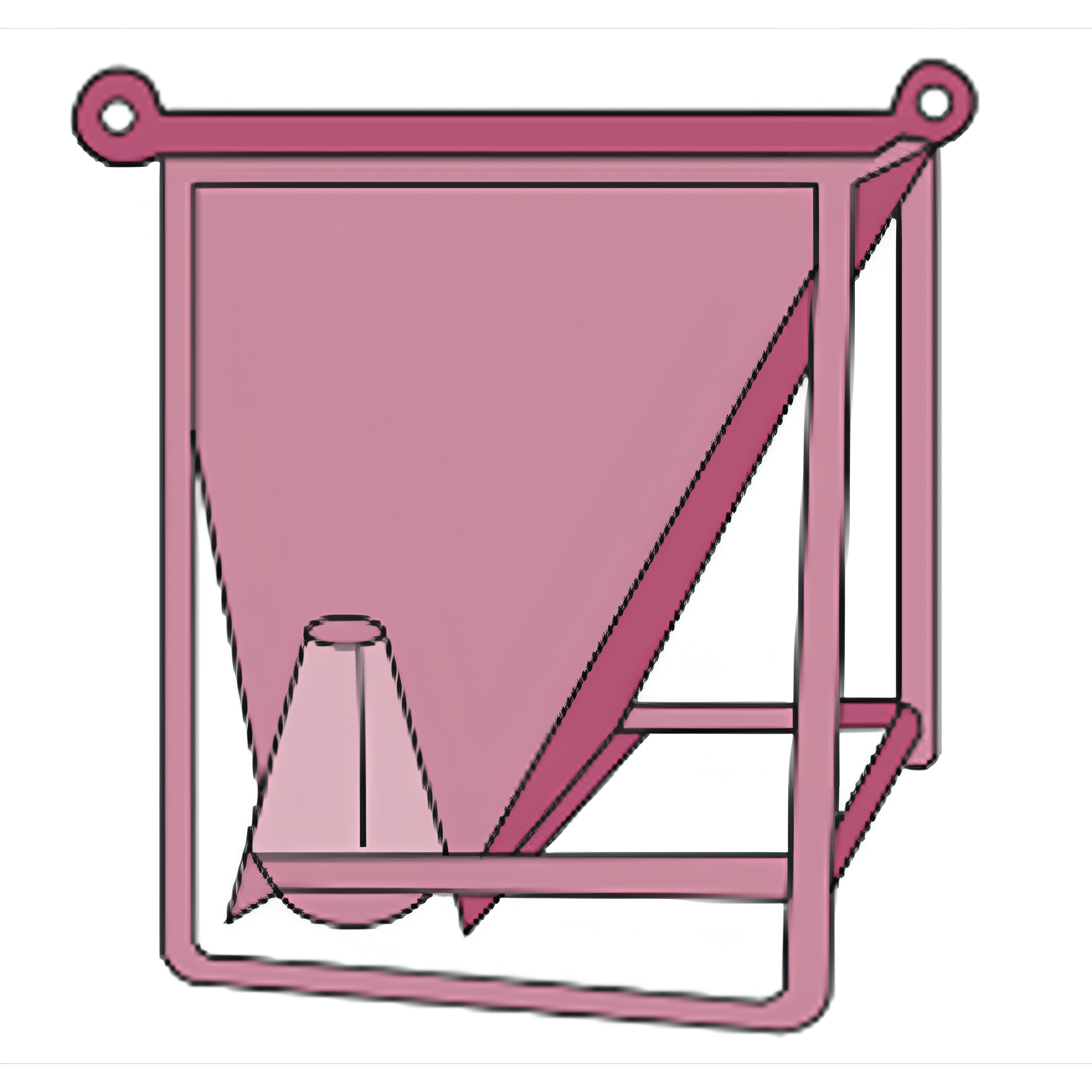 YEW AIK AA00097 A2 Centre Discharge Concrete Bucket - Premium Concrete Bucket from YEW AIK - Shop now at Yew Aik.