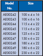 YEW AIK AE00243 Fast Cut Steel Grinding Disc - Premium Steel Grinding Disc from YEW AIK - Shop now at Yew Aik.