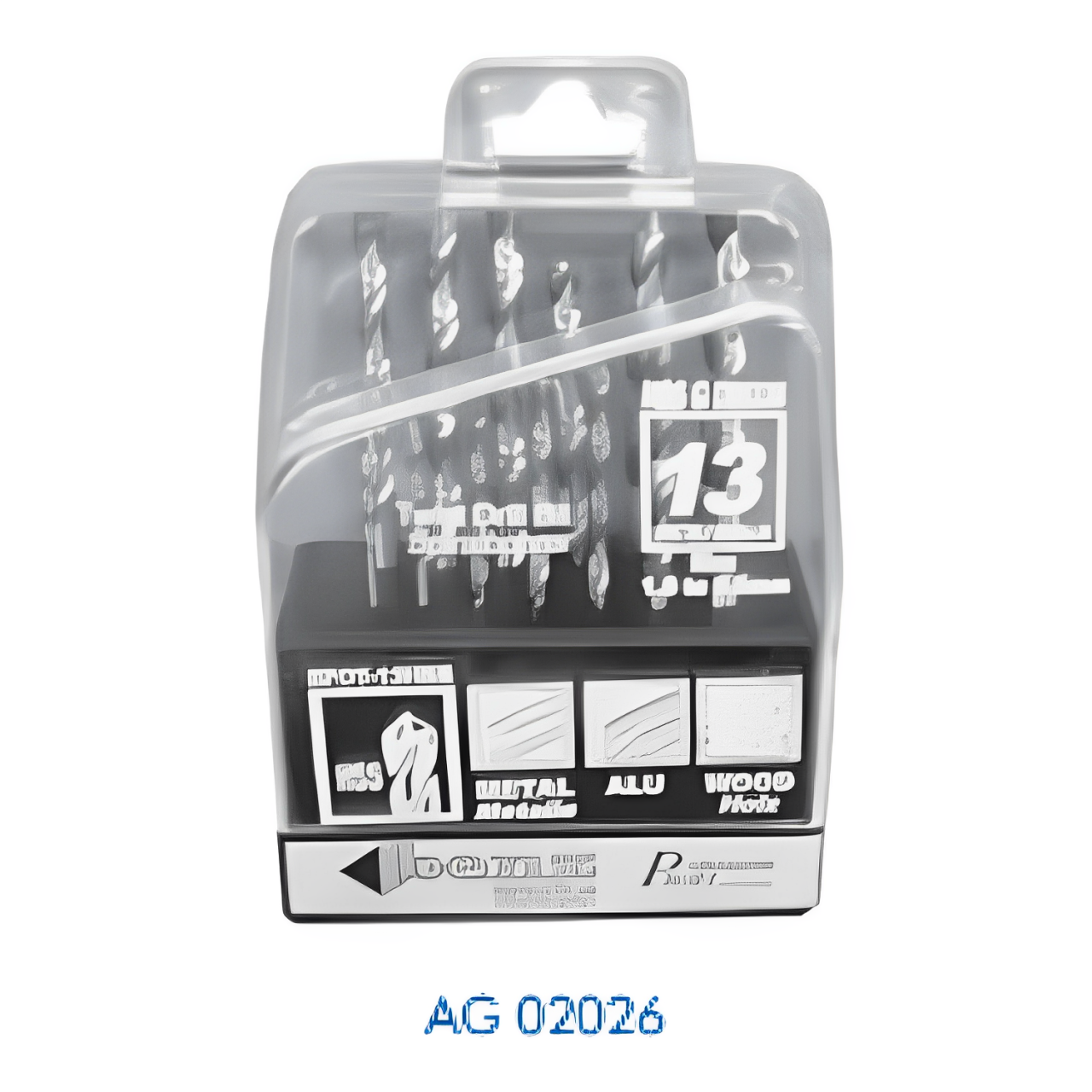YEW AIK AG02026 High Speed Jobber Drill Set 13 pcs - Premium High Speed Jobber Drill Set from YEW AIK - Shop now at Yew Aik.