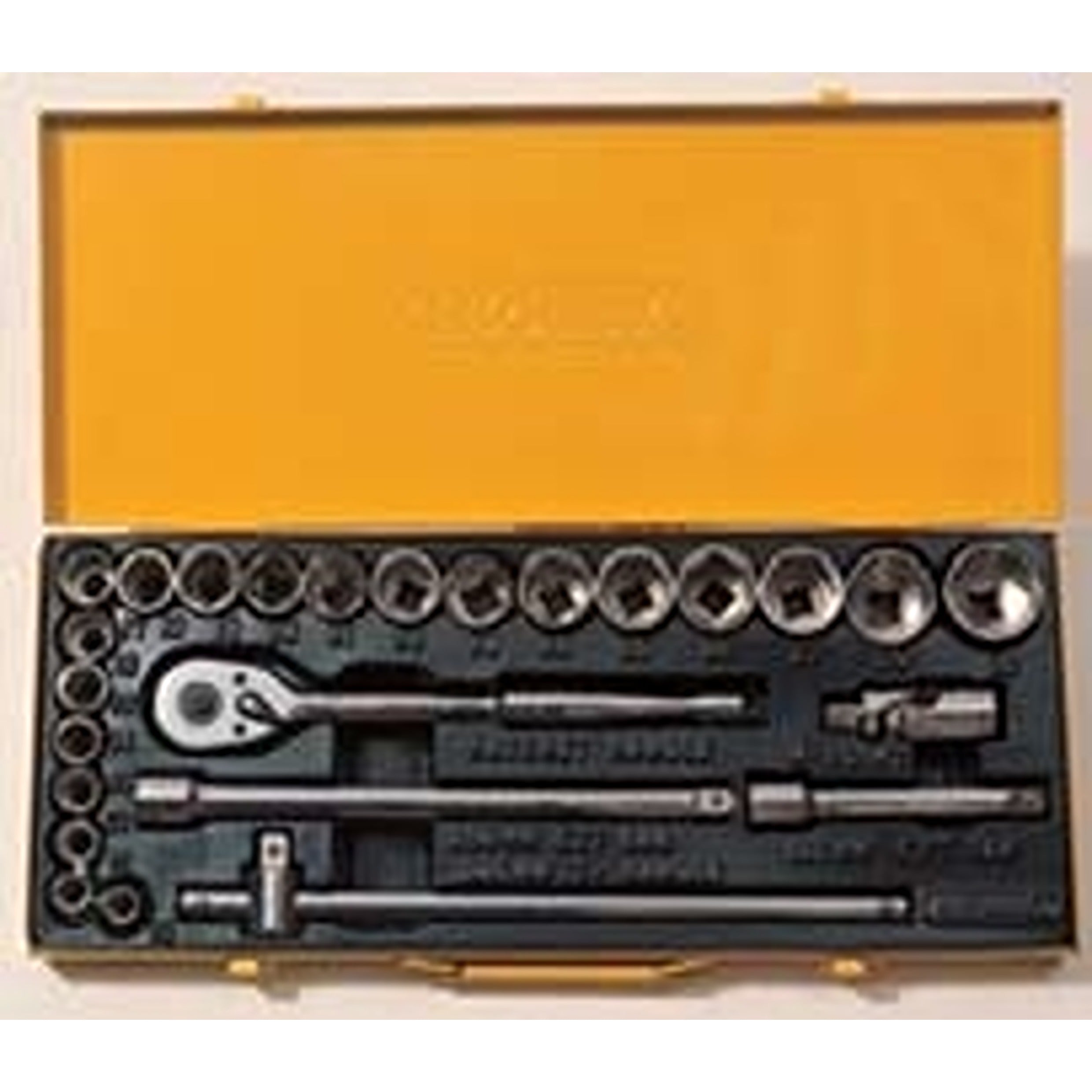 YEW AIK AH00037 Chrome Socket Set 1/2" Drive 6 Points (MM) - Premium Chrome Socket Set 1/2" Drive 6 Points from YEW AIK - Shop now at Yew Aik.