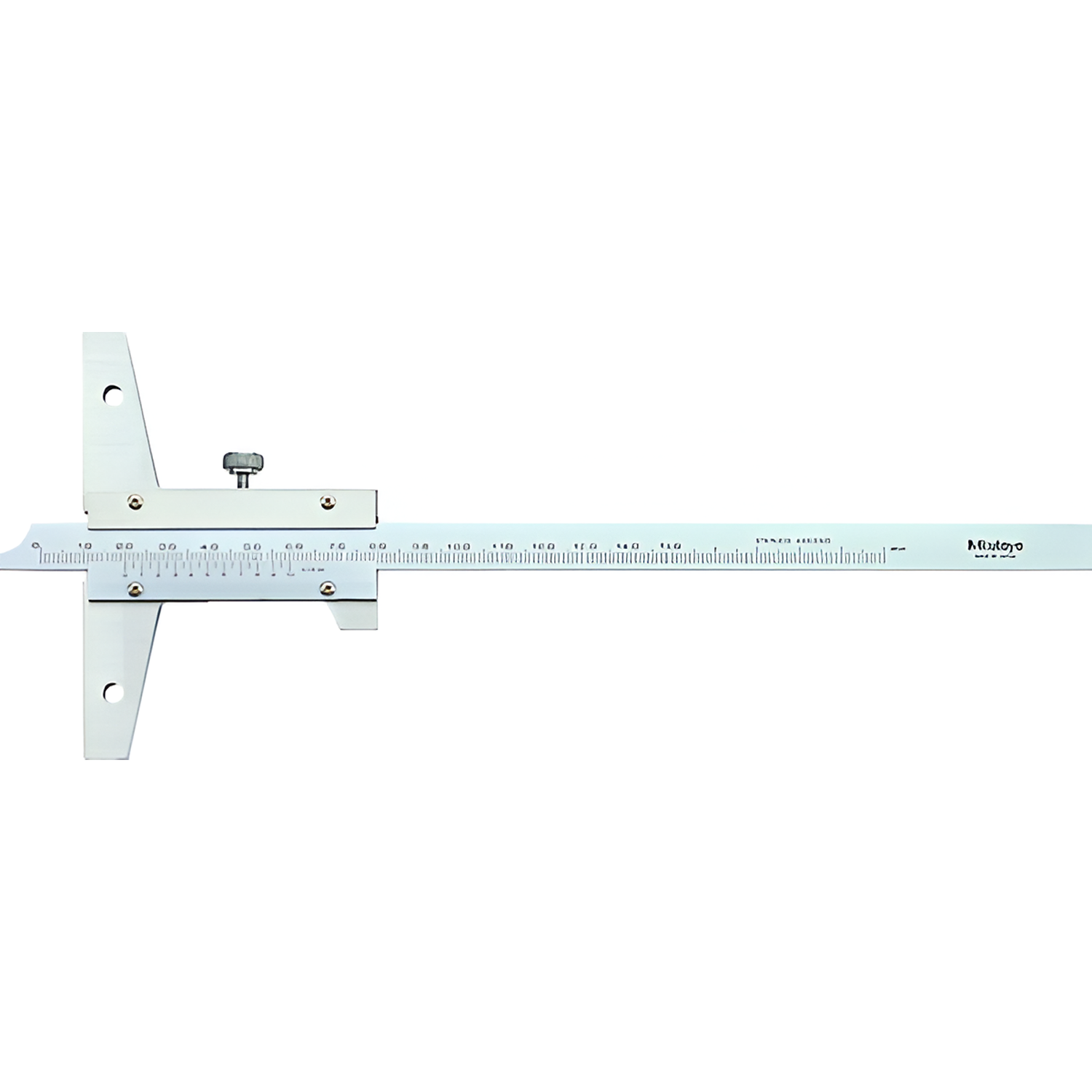 YEW AIK AJ 00128 Vernier Depth Gauge With Fine Adjustment - Premium Vernier Depth Gauge from YEW AIK - Shop now at Yew Aik.