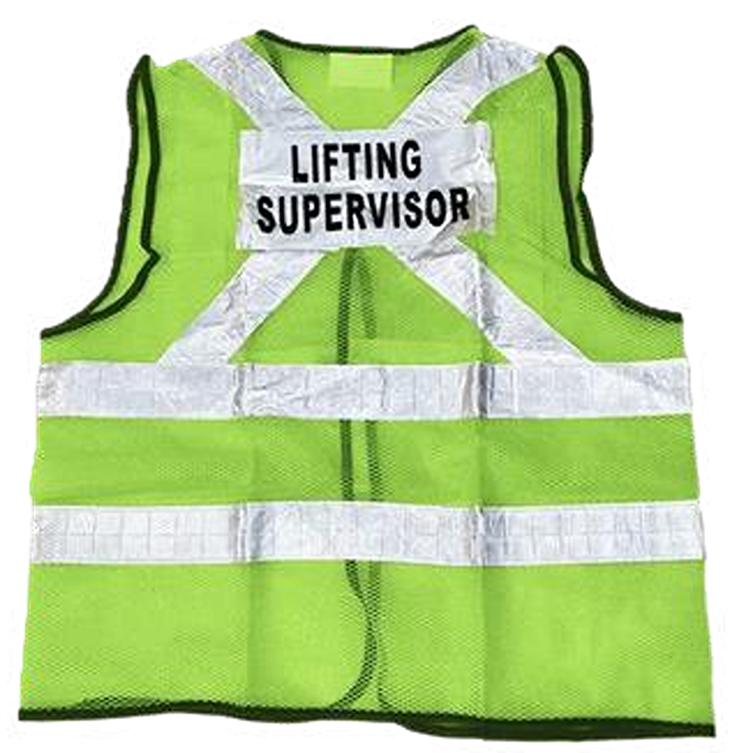 YEW AIK Wording Safety Vest Mesh Green / Orange (YEW AIK Tools) - Yew Aik (S) Pte Ltd