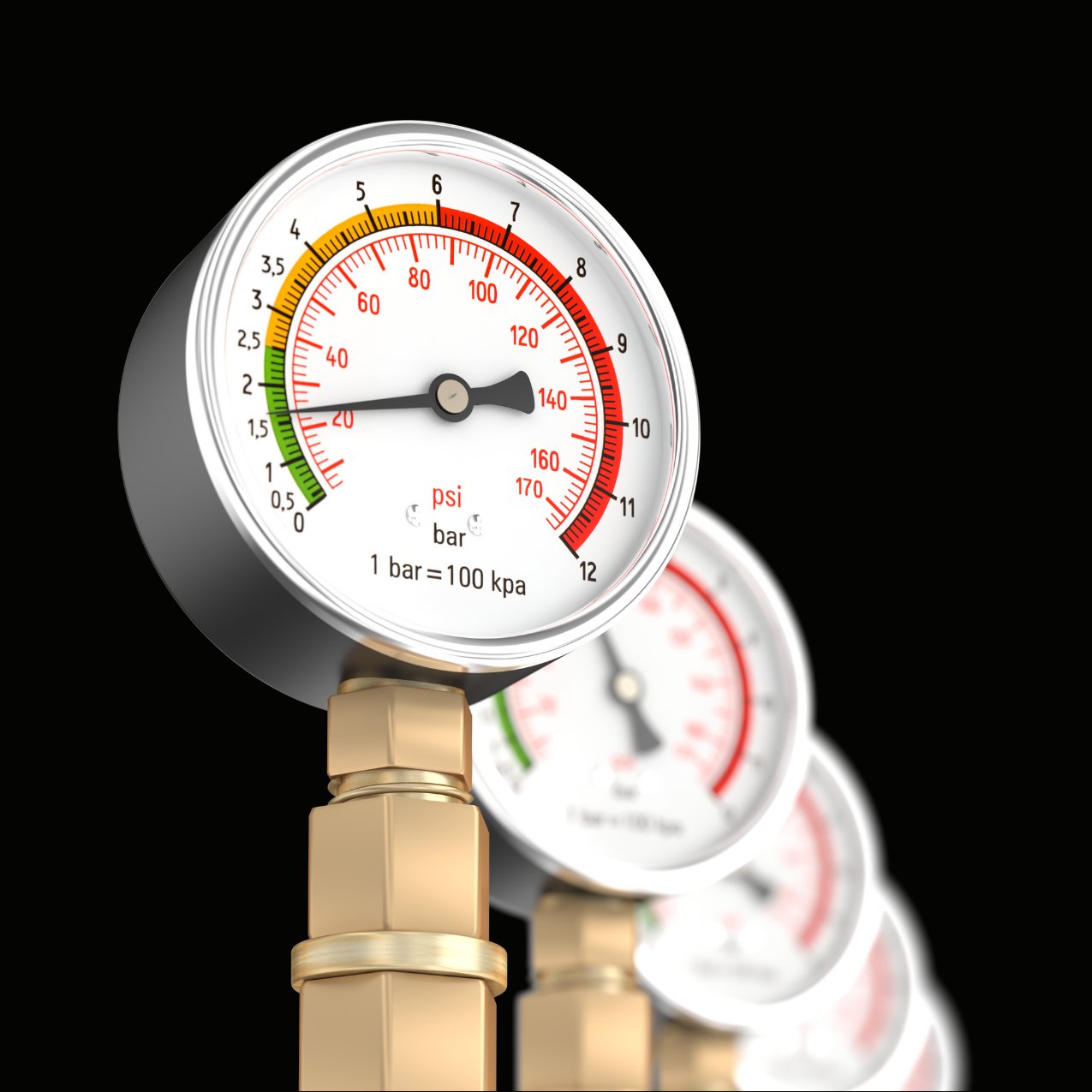 Pressure Gauges Yew Aik Hardware Store