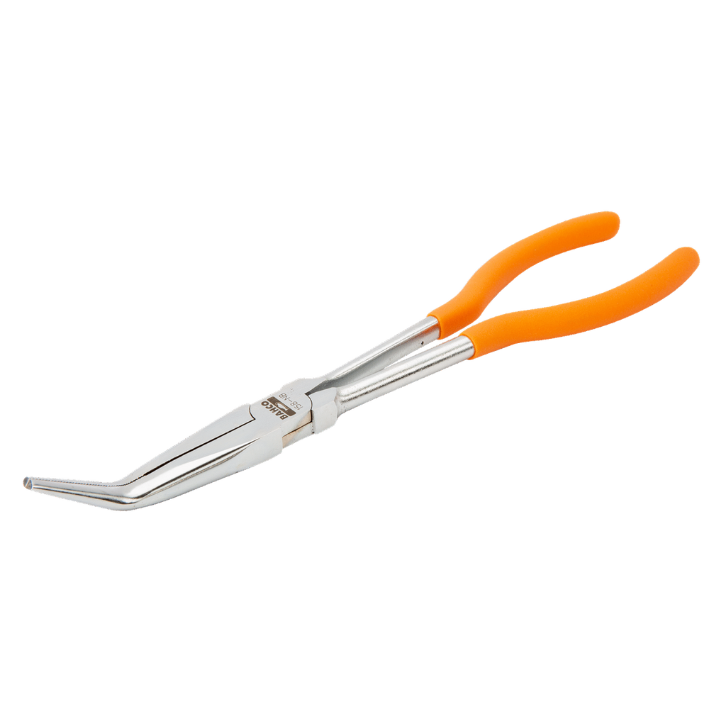 BAHCO 158-NB 35° Bent Tip Snipe Nose Plier Extra Long PVC Coated - Premium Bent Tip Snipe Nose Plier from BAHCO - Shop now at Yew Aik.