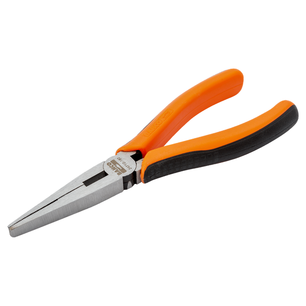 BAHCO 2471G Long Flat Nose Gripping Plier with Dual-Component - Premium Gripping Plier from BAHCO - Shop now at Yew Aik.