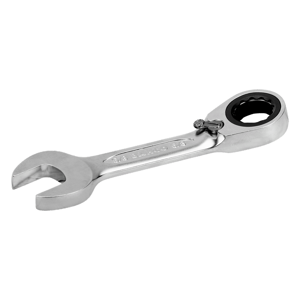 BAHCO 10RZ Imperial Stubby Combination Wrench Ratcheting - Premium Combination Wrench from BAHCO - Shop now at Yew Aik.