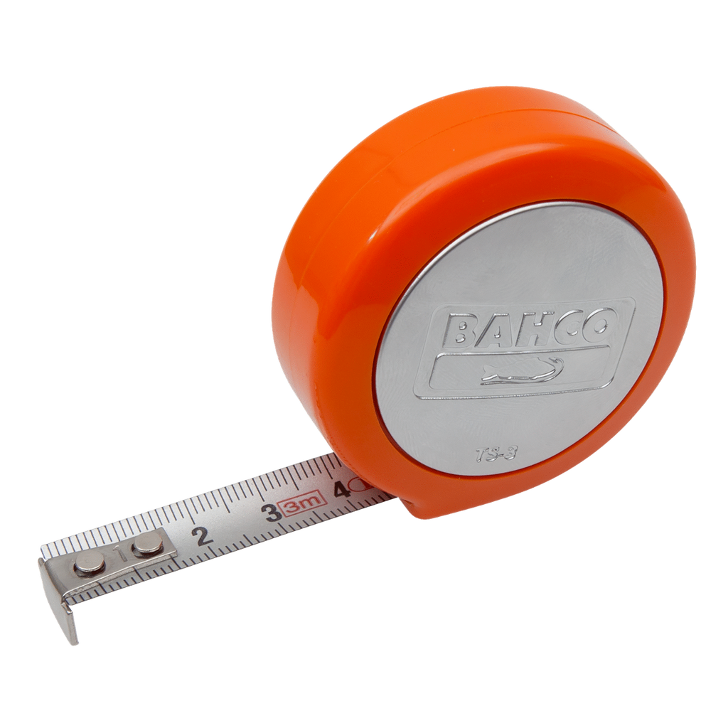 BAHCO MT-TS-3 Compact 3 M X 13 Mm Metric Measuring Tape - Premium Measuring Tape from BAHCO - Shop now at Yew Aik.