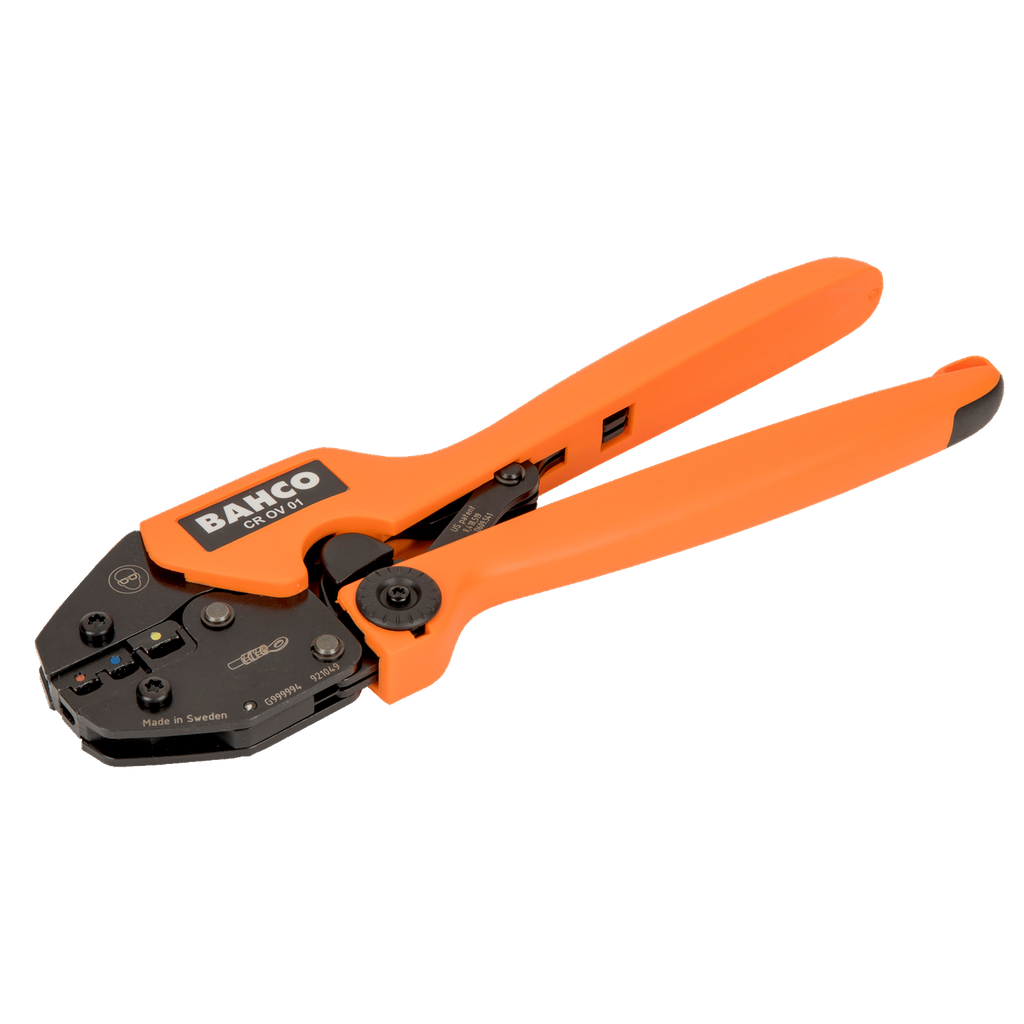 BAHCO CR OV 01 Ratcheting Crimping Plier For Insulated Connector - Premium Crimping Plier from BAHCO - Shop now at Yew Aik.
