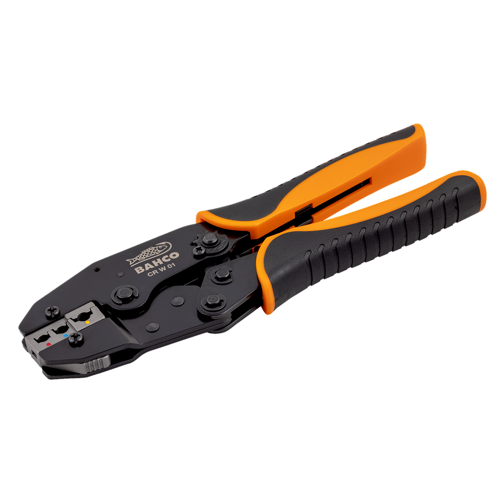 BAHCO CR W 01 Ratcheting Crimping Plier for Insulated Connectors - Premium Crimping Plier from BAHCO - Shop now at Yew Aik.